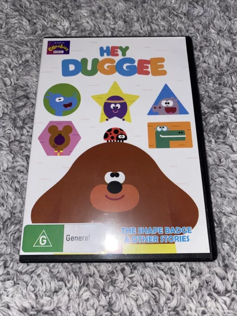 HEY DUGGEE - The Shape Badge & Other Stories DVD - Region 4 - VGC
