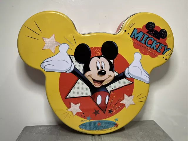 Mickey Mouse EMPTY Collectable Tin Can