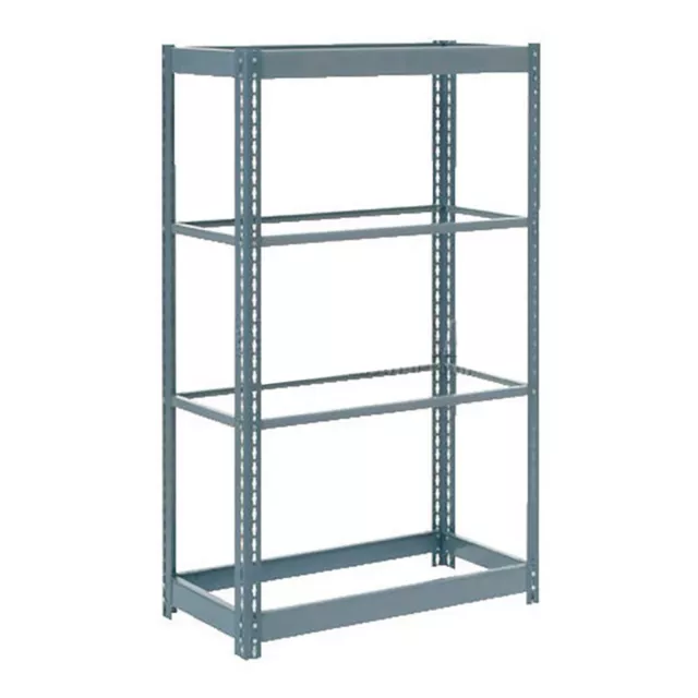 Global Industrial Heavy Duty Shelving 48"W x 24"D x 60"H With 4 Shelves No Deck