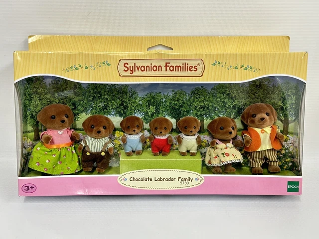 Sylvanian families chocolate deals labrador family