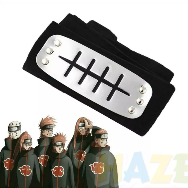 Naruto Headband Konoha Village Ninja -- Bandeau Naruto Cosplay à