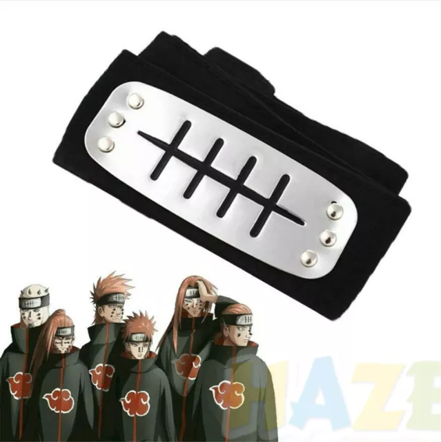 Naruto Stirnband Kakashi Sasuke Leaf Village Konoha Ninja Cosplay Stirnband