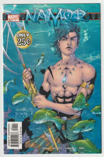 **Namor #1** BLACK PANTHER!! WAKANDA FOREVER! SALVADOR LARROCA!! KEY! 2003
