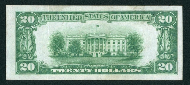 $20 1934 (( VF+++ )) LGS LIME ((LIGHT GREEN SEAL)) Federal Reserve Note CURRENCY 3