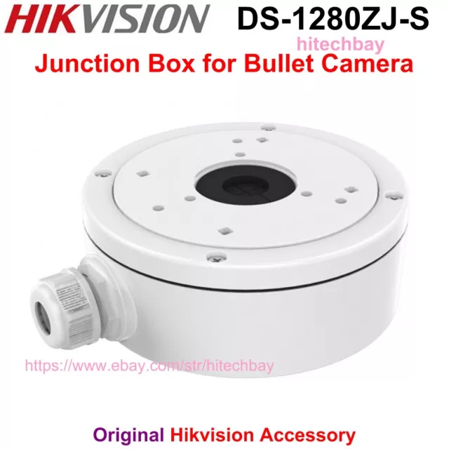 Hikvision DS-1280ZJ-S Junction Box for Bullet IP Security Camera 2T45/2T85/2T86