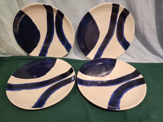 PRIMAGERA PORTUGAL CERAMIC Christmas Tree Shaped Snack Plates 8