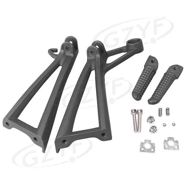 Staffa poggiapiedi passeggero posteriore per Yamaha YZF-R6 2003 - 2005 2004 Nuovo