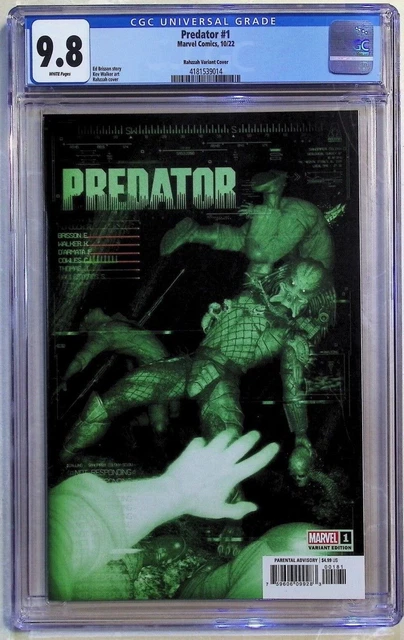 Predator 1 (2022) Razzah Variant CGC 9.8 Ed Brisson Marvel