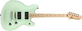 Up Used Squier By Fender Electric Guitar Contemporary Active Starcaster Surf P