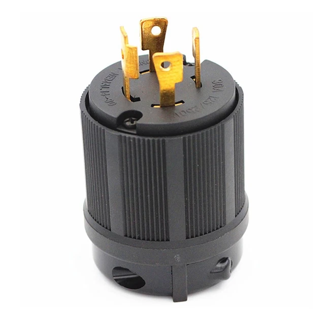 Adattatore maschio bloccaggio robusto per spina generatore NEMA L1430P facile da usare