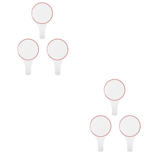 2PCS Blank Sports Anzeigetafel Abstimmungsboard: 3PCS Judges Anzeigetafel