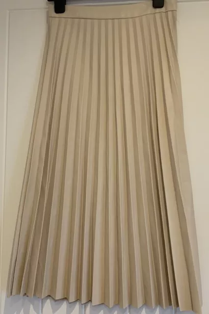 Leather pleated midi skirt primark outlet