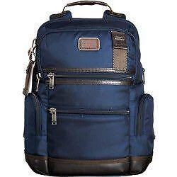 TUMI Alpha Bravo Knox Backpack Bag 16.14 x 11.81 x 5.90 in. Navy Travel Used