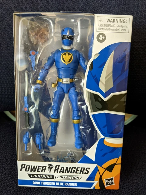 Figurine Power Rangers Lightning Collection - Dino Thunder Blue Ranger - Hasbro