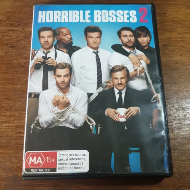 Horrible Bosses 2 DVD R4 FREE POST Lindsay Sloane, Keegan-Michael Key