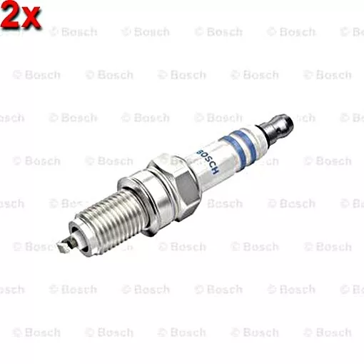BOSCH Spark Plug 2x Fits ALFA ROMEO BAIC WEIWANG M20 BMW CAGIVA 85-20 0242135515