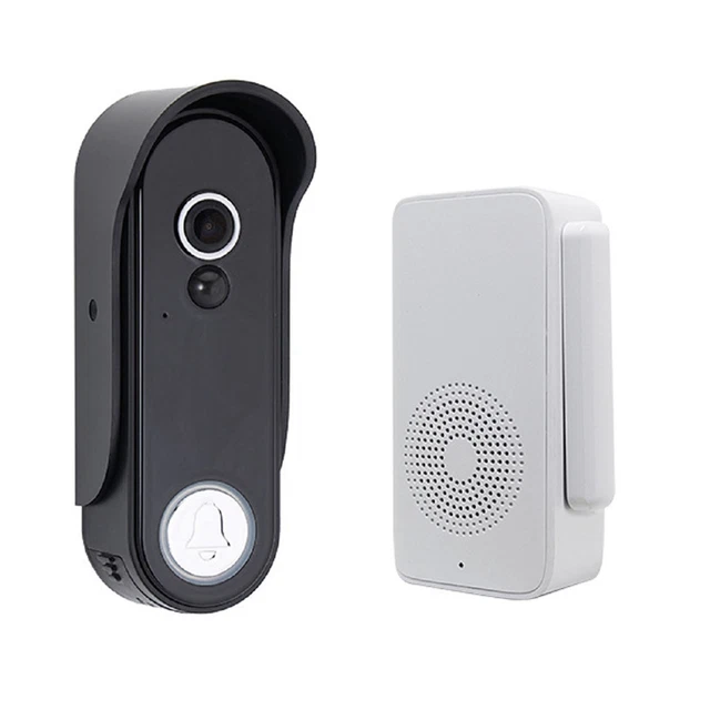 2-Way Car HD-Wireless Video Doorbell With Camera, Smart Doorbell With Battery