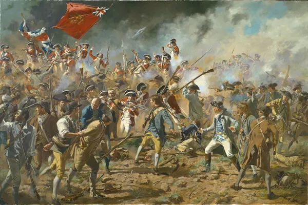 Don Troiani Redoubt - Battle of Bunker Hill - Revolutionary War