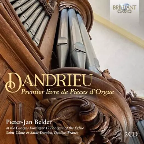 Jean-Francois Dandrieu Dandrieu: Premier Livre De Pièces D'orgue (CD)