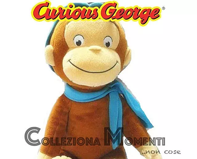 CURIOSO COME GEORGE Peluche 30 cm La scimmietta vista in TV Plush Originale  EUR 18,95 - PicClick IT