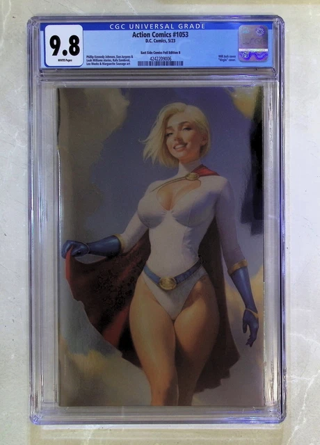 Action Comics #1053 (2023 DC Comics) Will Jack Megacon Foil Variant B CGC 9.8