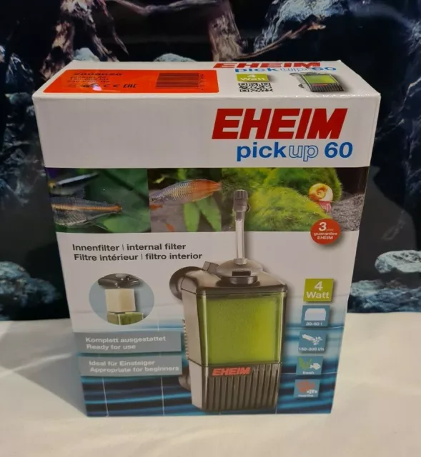 EHEIM pickup 60 Innenfilter 2008020 Filter Aquarium 30-60 Liter - 150-300l/h