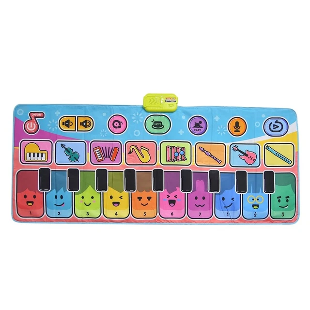 Tapis de Musique pour Enfants Jouets Tapis de Piano pour Enfants Tapis de J4308