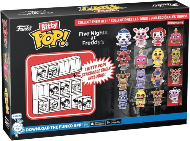 Funko Bitty POP! Five Nights At Freddy's (FNAF) and A Surprise Mystery Mini Figu 2