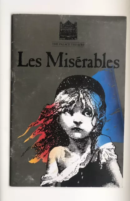 1986 Cameron Mackintosh LES MISERABLES Souvenir Brochure