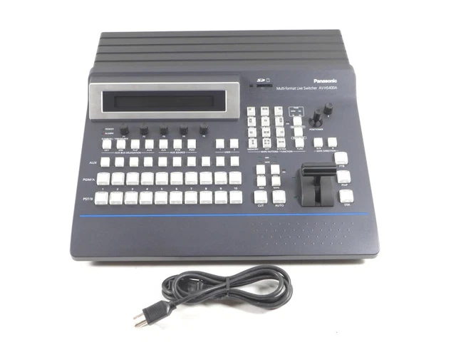 PANASONIC AV-HS400A MULTI Format Video Switcher HD SD Mixer AV-HS400 A ...
