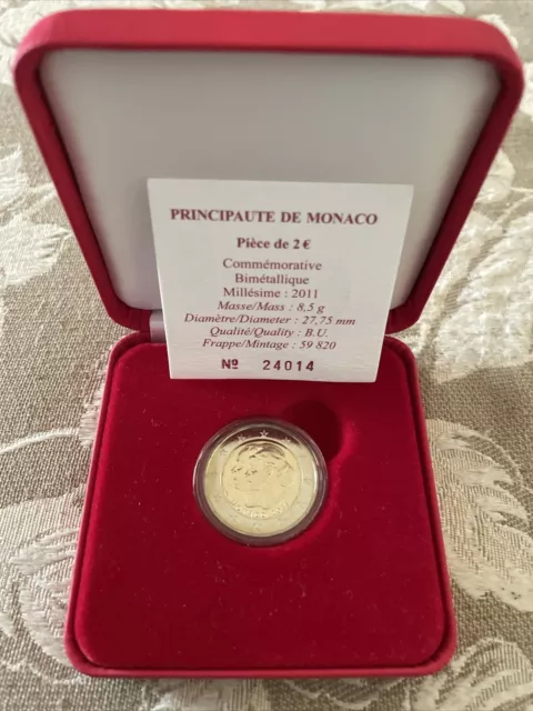 PRINCIPATO DI MONACO - 2 Euro 2011