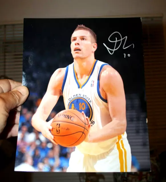 DAVID LEE Signed 8 x 10 Photo Signed Basketball NBA Warriors Framed