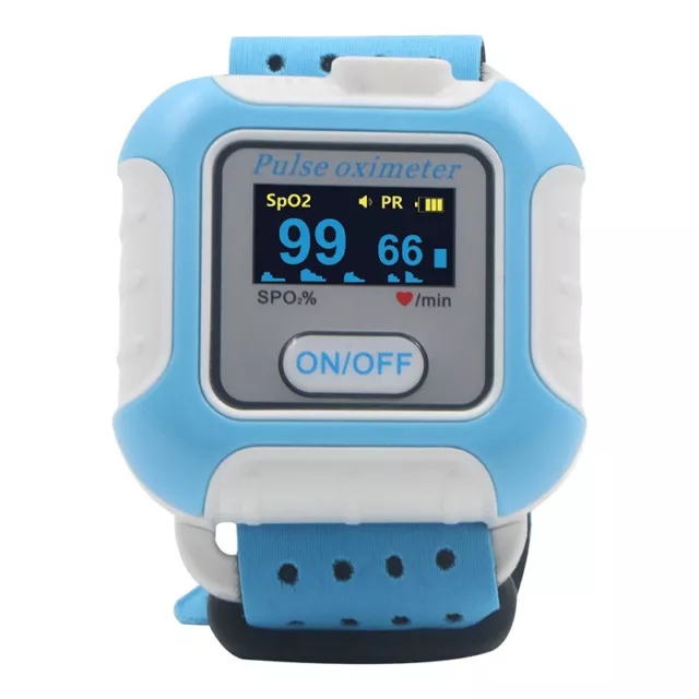 Wrist Watch Digital Finger Pulse Oximeter
