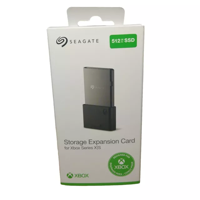  Seagate Storage Expansion Card for Xbox Series XS 512GB Solid  State Drive - NVMe Expansion SSD (STJR512400) : Video Games
