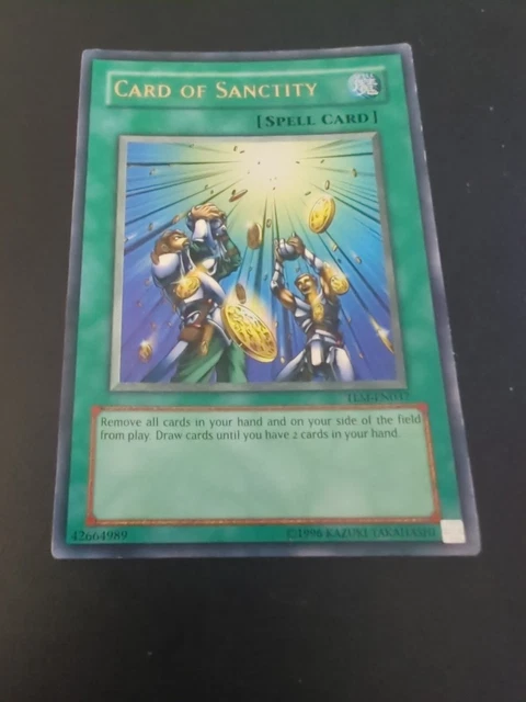YUGIOH CARD OF Sanctity TLM-EN037 (Super Rare 1st) 2.24 - PicClick UK YUGIOH CARD OF Sanctity TLM-EN037 (Super Rare 1st) 2.24 - PicClick UK