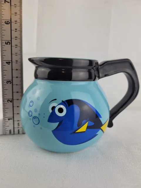 Disney store finding Nemo Dory pixar coffee pot mug cup blue gift