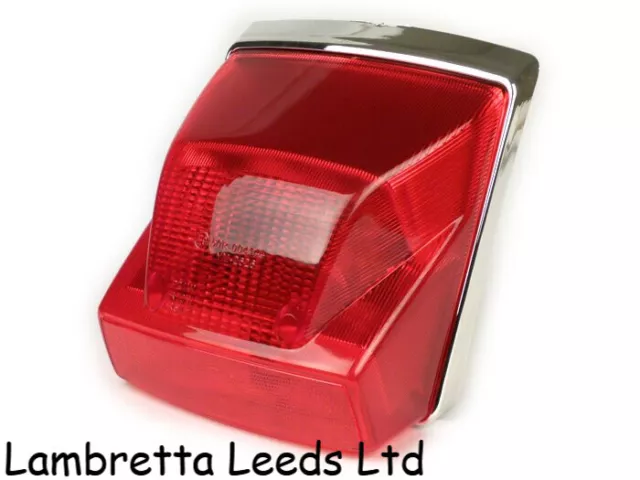 Vespa Px Efl Rear Brake Light - Rear Light Unit  . Moto Nostra .Free Post