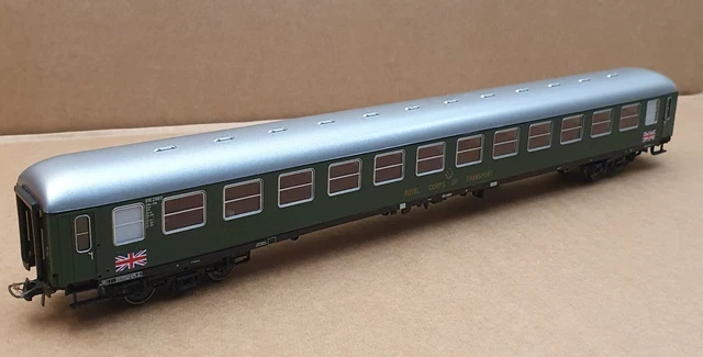 ROCO MINITANKS H0 829 Model train passenger carriage Royal Corps of ...