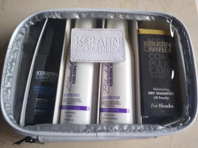Keratin Complex: Blondeshell Therapy Shampoo & Conditioner: Care & Infusion Kit