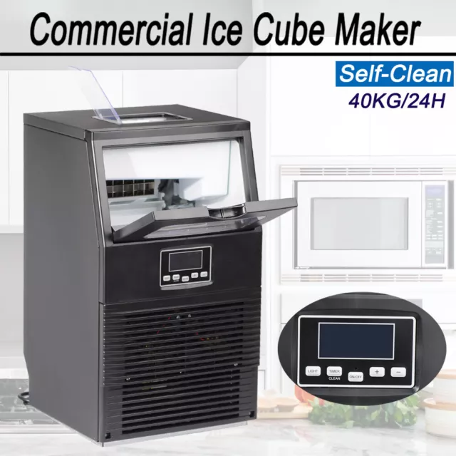 NEW COOLER DEPOT 84 LB Ice Cube Maker Model HZB-38F Commercial Restaurant  Bar $1,077.23 - PicClick