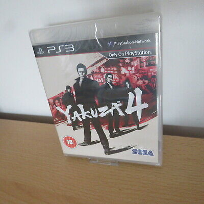 Yakuza 4 (Sony PlayStation 3) NEW, SEALED ps3 pal