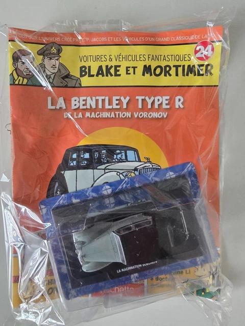 Voiture Miniature 1/43 Blake Et Mortimer Jaguar Mk7 - Édition Machination Voronov, Occasion