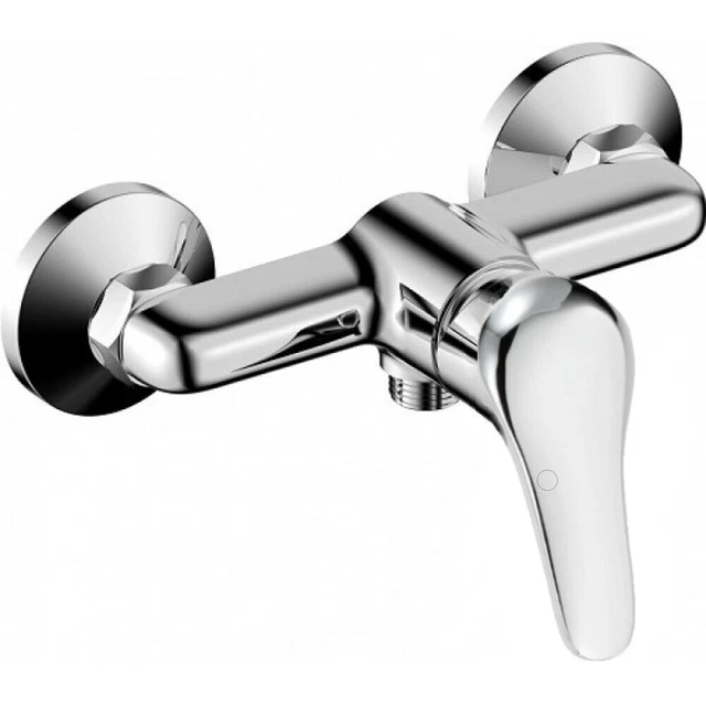 Miscelatore Monocomando GRIFEMA Per Vasca/Doccia - Con Flessibile Acciaio 1,5m E Doccetta 5 Vie, Cromo