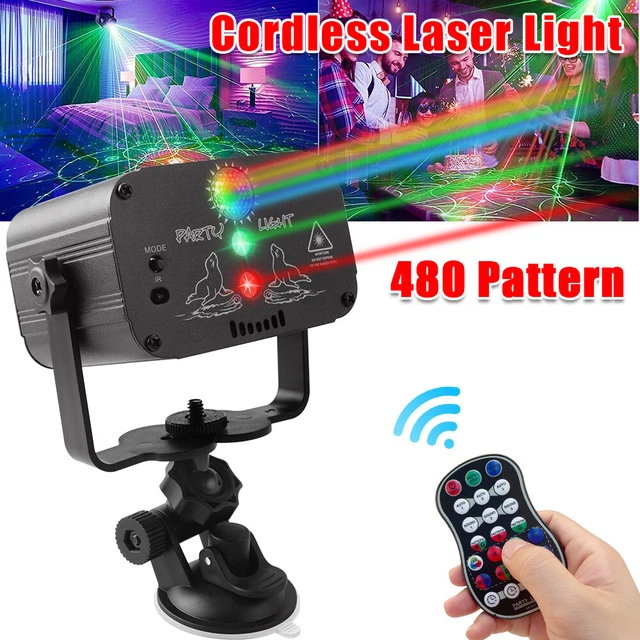 Disco Lights LED Beam Stage Lighting Strobe Xmas DJ Club Party Show Light Indoor