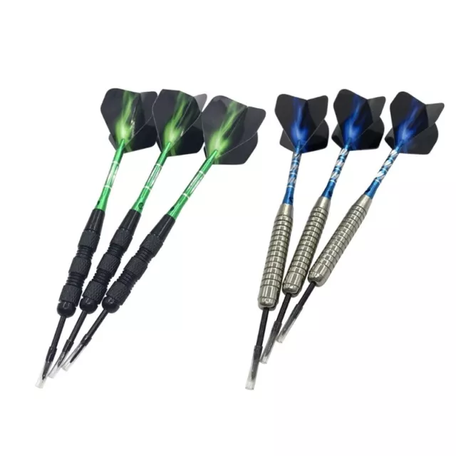 3Pcs/pack 22g Steel Tip Darts Sets PET Flight, Aluminum Darts Shafts Dueable Tip