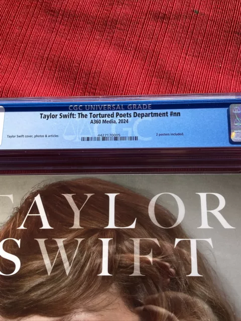 2024 TAYLOR SWIFT The Tortured Poets Department Fan Magazine - CGC 9.6 ...
