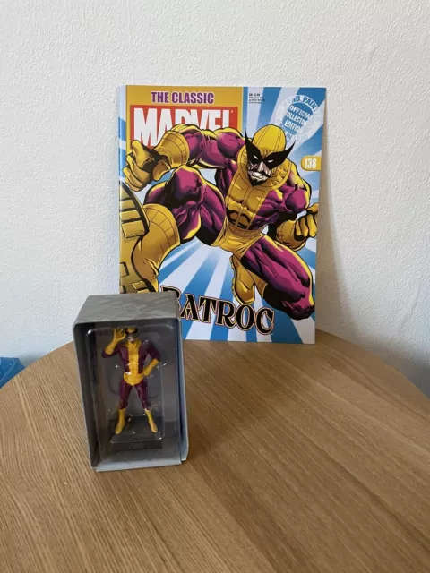 The Classic Marvel Figurine Collection Issue 138 Batroc Eaglemoss Figure & Mag