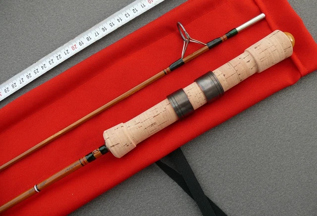 Canne à Pêche En Bambou Refendu - Lancer Pour Carnassiers Et Truites (Occasion, France)