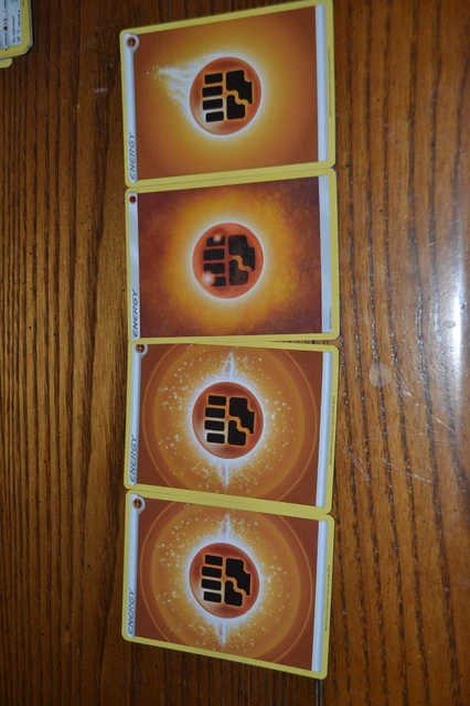 4 energy Pokémon playing/collecting cards