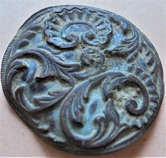 Bouton Vintage Ciselé Ancien - Lot De 1 à 10 Pièces